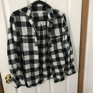 Black and White Flannel
